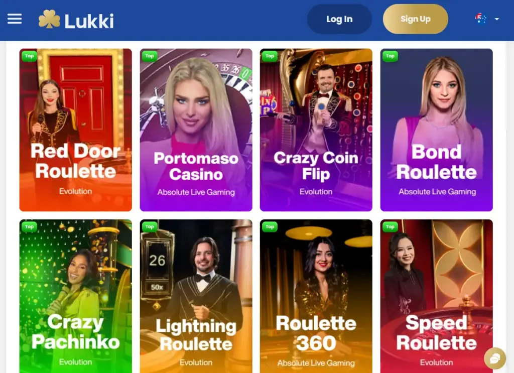Live Casino Games
